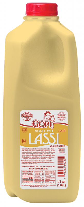 KAROUN DAIRIES Gopi Mango Flavor Lassi Yogurt Drink