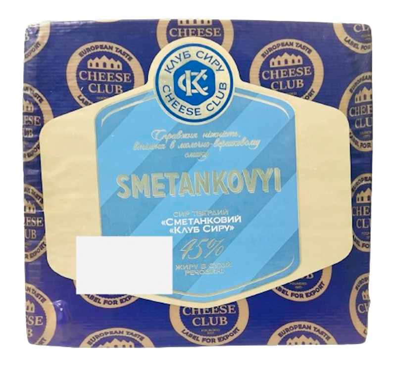 CHEESE CLUB Smetankoviy Cheese 5.5lbs
