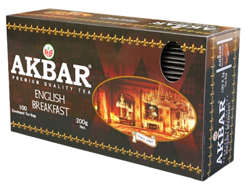 AKBAR English Breakfast Tea
