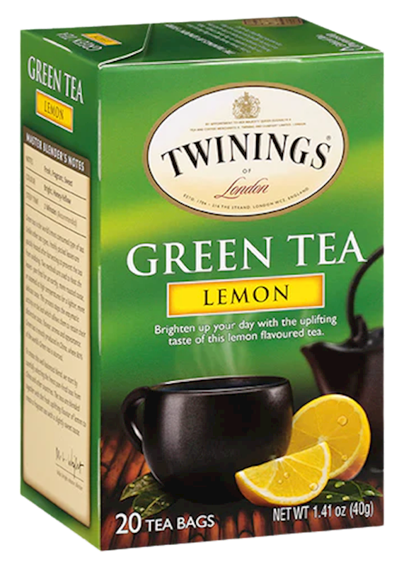 TWINING'S Lemon Green Tea 20bag/6pack