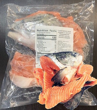 Load image into Gallery viewer, QUEEN HARBOUR Frozen Salmon Pieces for Uha/Head Soup ~13lbs
