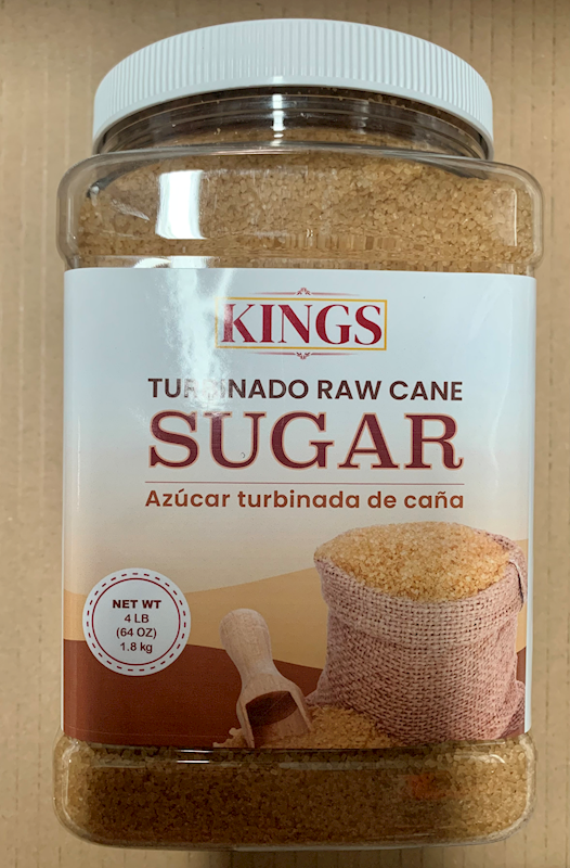KINGS Turbinado Raw Cane Sugar 1800g/9pack