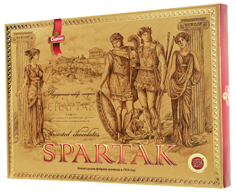 Spartak Assorted Chocolates 375g/5pack