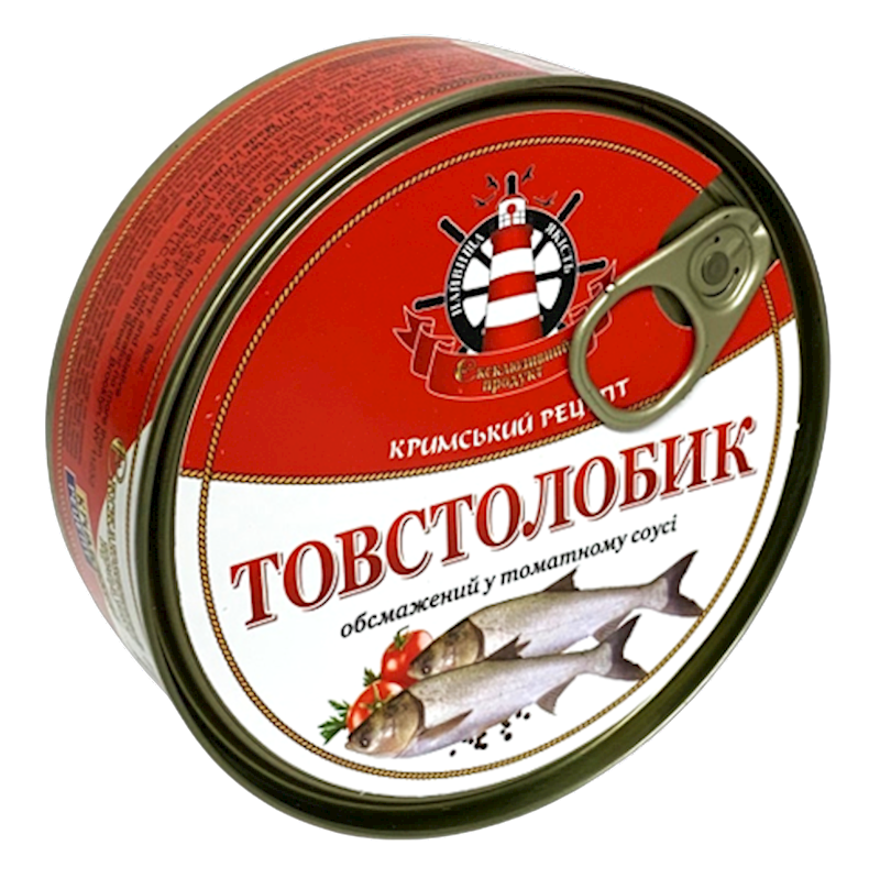 Tolstolobik (Silver Carp) in Tomato Sauce 240g/24pack