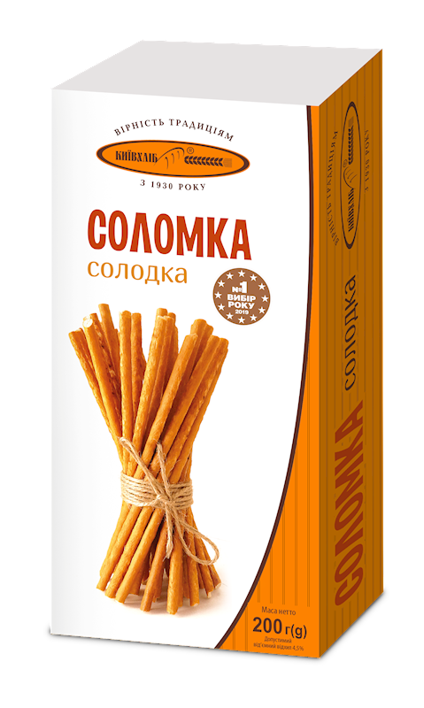 KYIV HLIB Sweet Solomka 200g/20pack