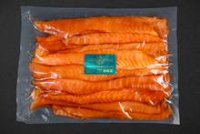 Load image into Gallery viewer, ATLANTA SMOKE HOUSE Cold Smoked Salmon Bellies ~5lbs
