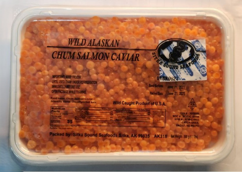 SITKA SOUND SEAFOOD Wild Alaskan Chum Caviar