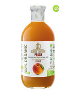 GEORGIA'S NATURAL Organic Cold Pressed Pure Peach Juice 750ml/8pack