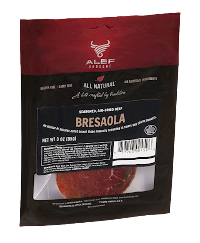 ALEF Bresaola Sliced Seasoned Air Dried Beef 113g/15pack