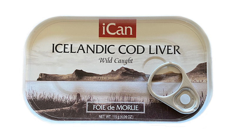 iCAN Icelandic Cod Liver 115g/12pack