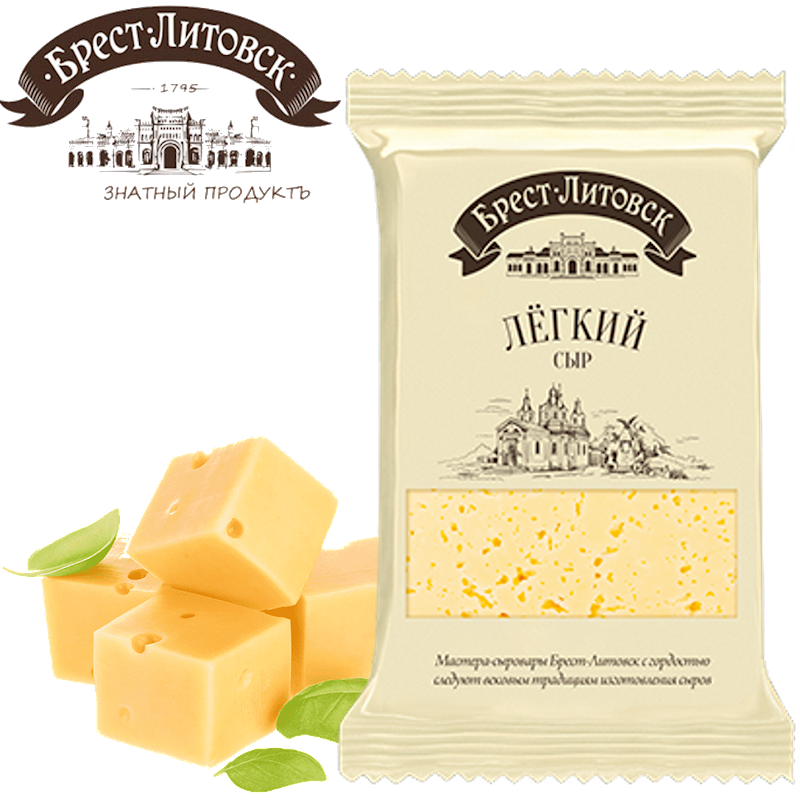 BREST LITOVSK Light Cheese 35% milk fat