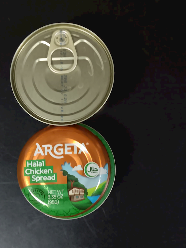 ARGETA Halal Chicken Spread 95g/48pack