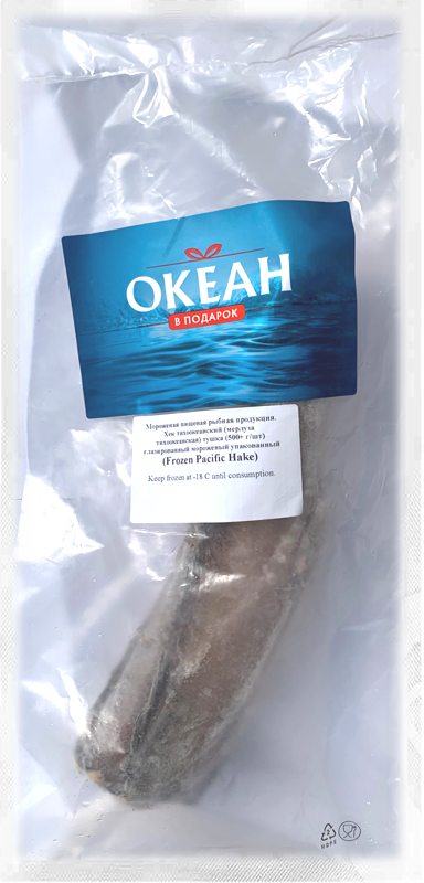 OKEAN V PODAROK Frozen Pacific Hake ~24lbs