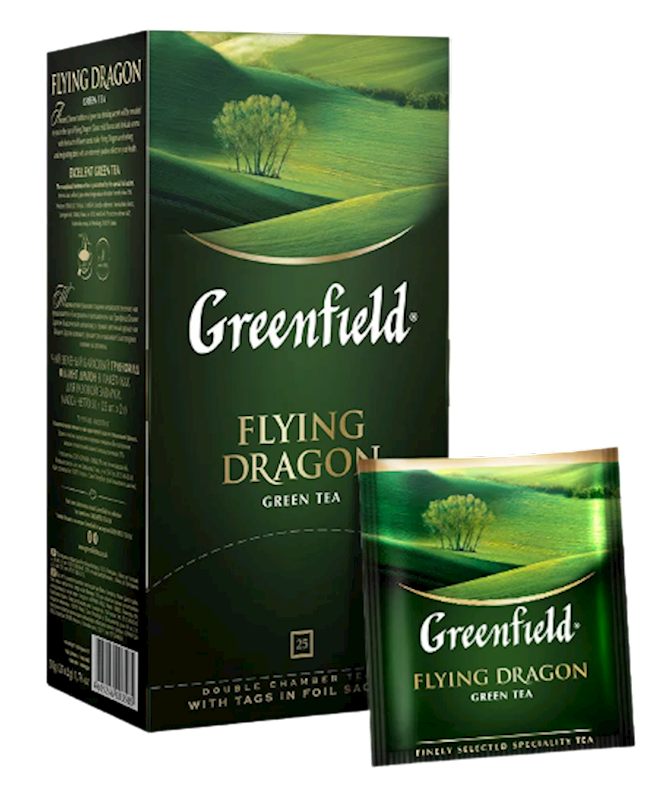 GREENFIELD Flying Dragon Green Tea