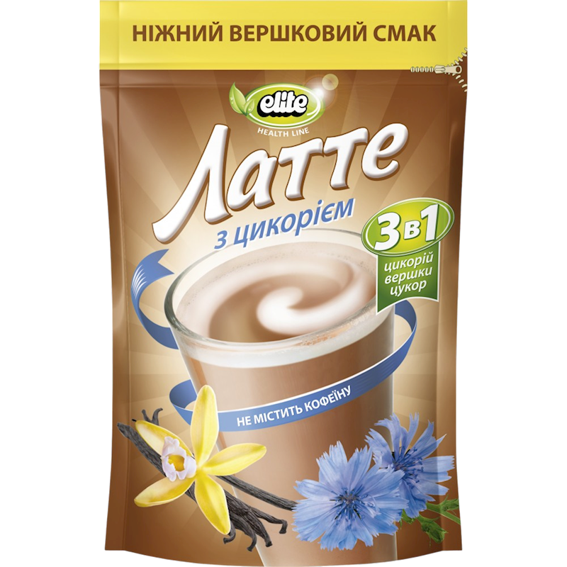 ELITE Instant Latte with Chicory 190g/12pack