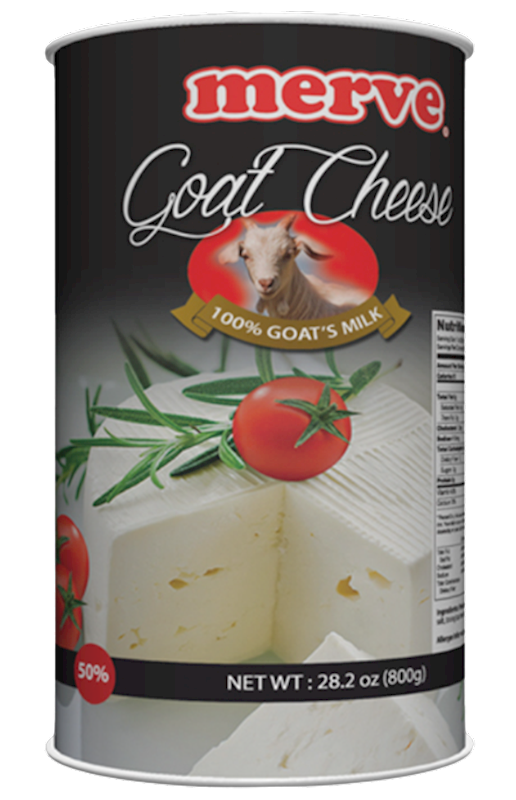 MERVE Goat's Milk Cheese in Brine 800g/6pack