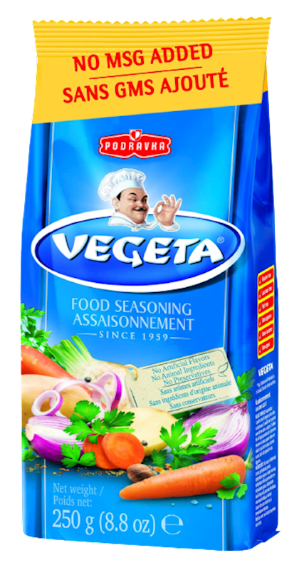 PODRAVKA Vegeta All Purpose Seasoning, No MSG 250g/16pack