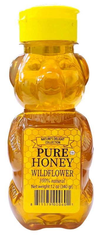 NATURE'S DELIGHT COLLECTION Wildflower Honey 340g/12pack