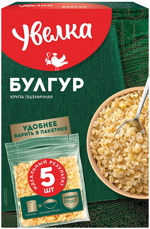 UVELKA Bulgur 400g/6pack