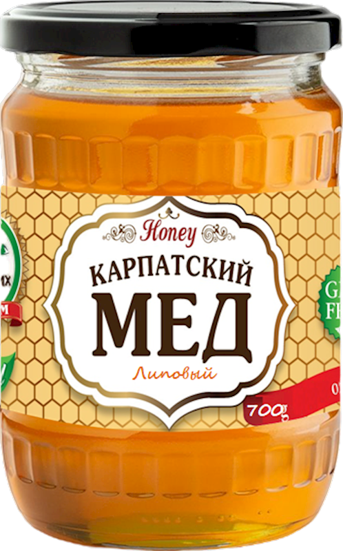 DARI ZAKARPAT'YA Carpathian Linden Honey 700g/12pack