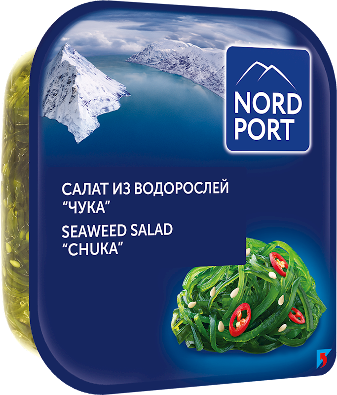 NORD PORT Marinated Seaweed Chuka 150g/14pack