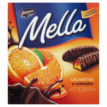 Load image into Gallery viewer, JUTRZENKA MELLA GALARETKA Chocolate Coated Jelly 190g/24pack
