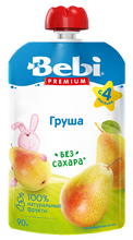 Load image into Gallery viewer, BEBI Fruit Puree Pouch, No Sugar Added 90g/10pack
