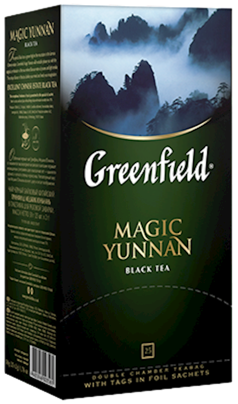 GREENFIELD Magic Yunnan Black Tea 25-bag/10pack