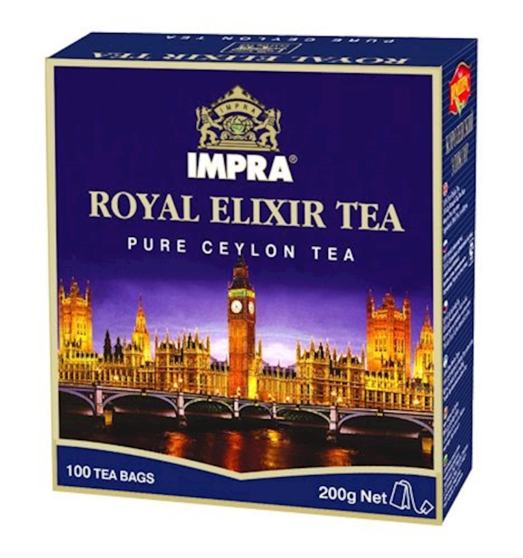 IMPRA Royal Elixir Ceylon Tea 100bag/18pack