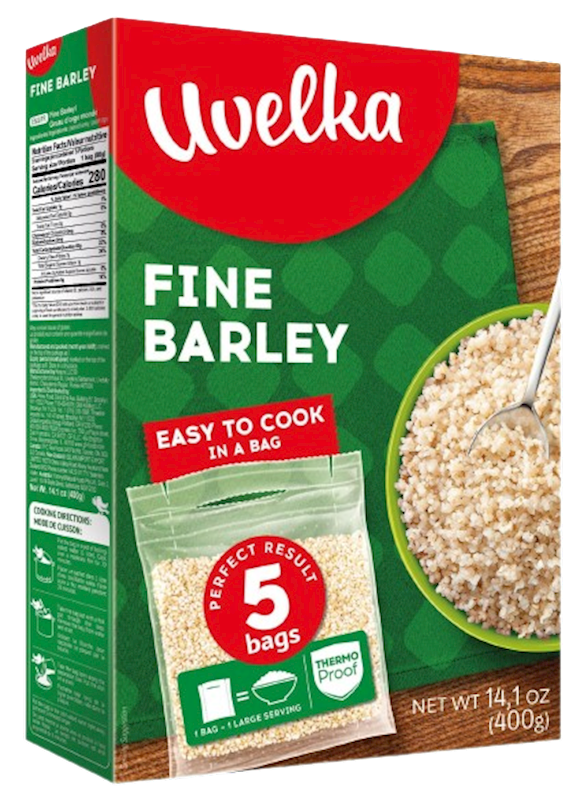 UVELKA Fine Barley (Yachnevaya) 400g/6pack