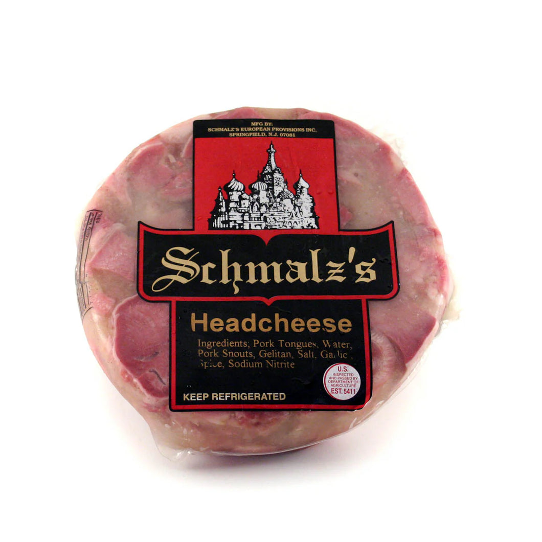 SCHMALZ'S Pork Tongue Headcheese ~1lb/3pack