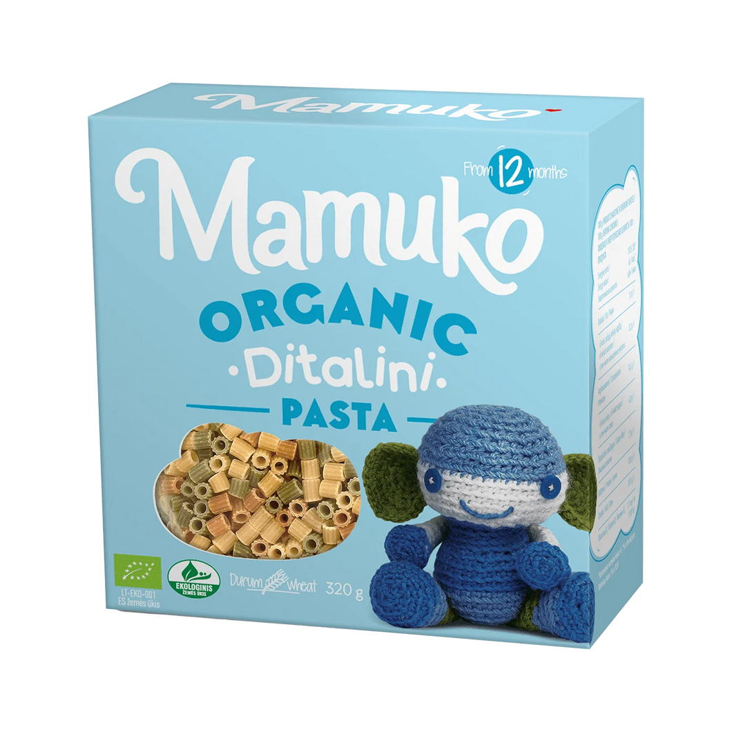 MAMUKO Organic Ditalini Pasta 320g/10pack
