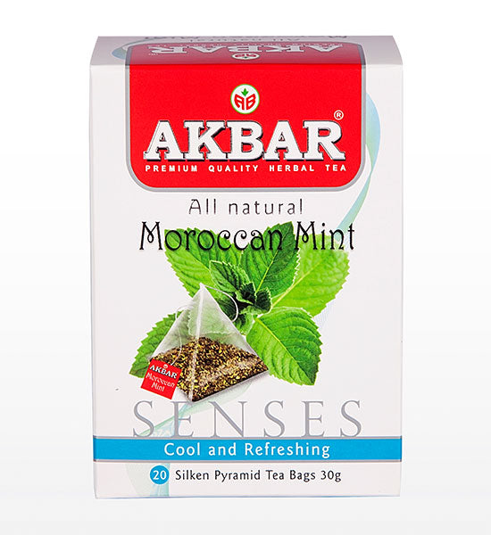 AKBAR Morrocan Mint Herbal Tea 20pyramid/10pack