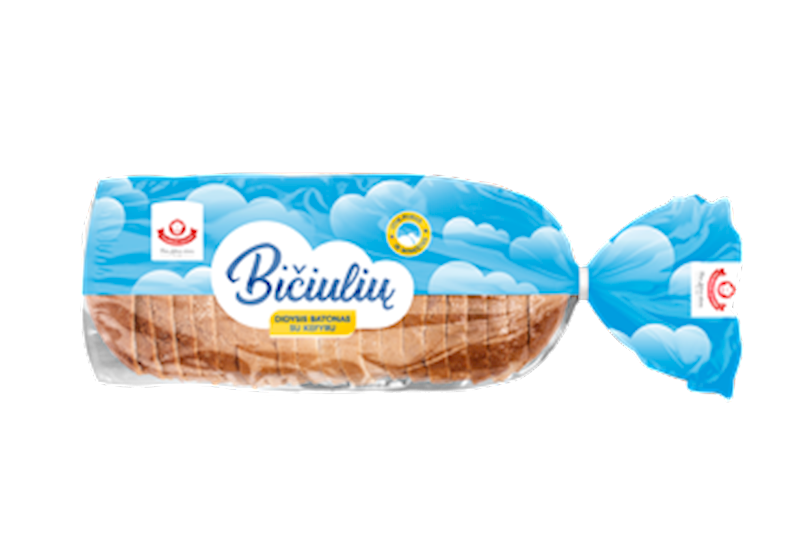 VILNIAUS DUONA Biciuliu Sliced Wheat Bread with Kefir 500g/3pack
