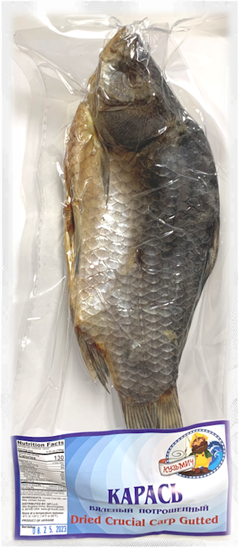 KUZMICH Dried Gutted Karas' (Crucial Carp) ~7lbs