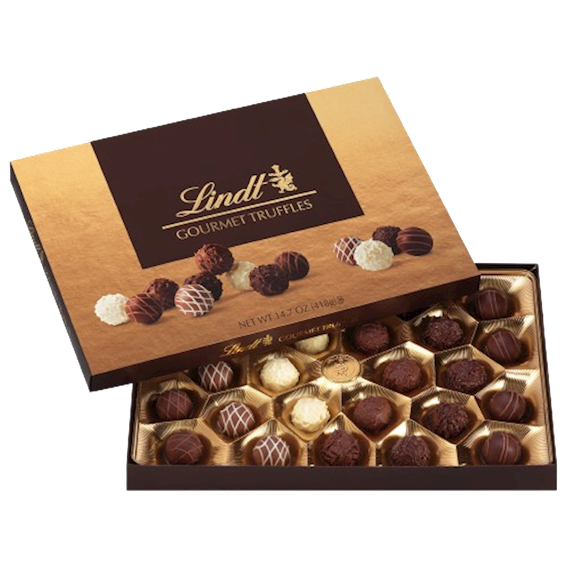 LINDT Gourmet Truffles 418g/7pack