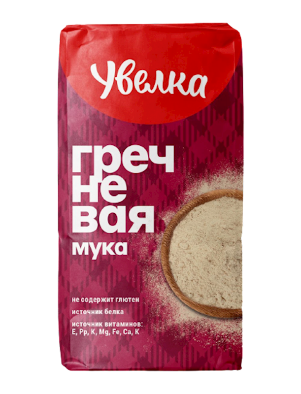 UVELKA Buckwheat Flour 580g/4pack