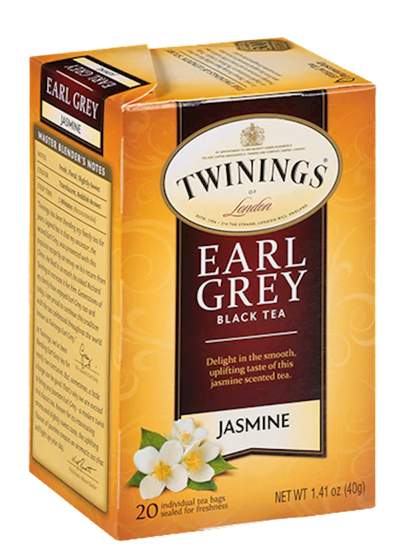 TWINING'S Jasmine Earl Grey Tea 20bag/6pack