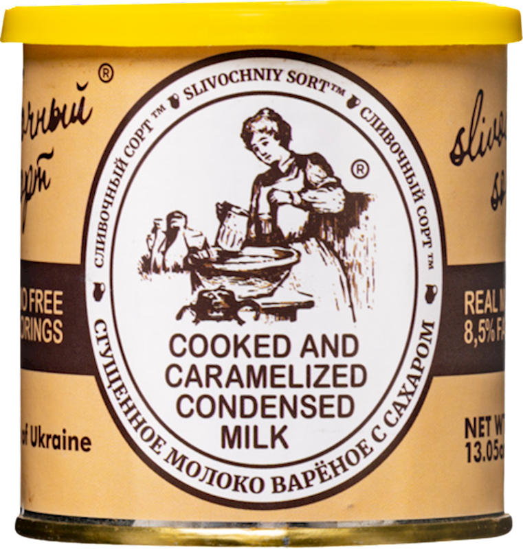 SLIVOCHNIY SORT Cooked & Caramelized Condensed Milk 370g/15pack