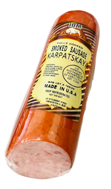 IQM Karpatskaya Smoked Sausage ~1lb/2pack