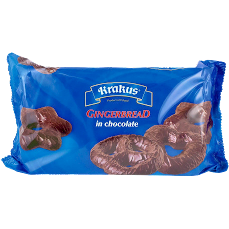 KRAKUS Gingerbread in Chocolate 400g/6pack