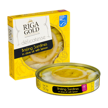 Load image into Gallery viewer, RIGA GOLD Delicatesse Brisling Sardines
