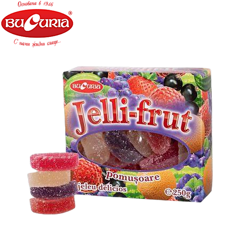 BUCURIA Jelli-frut Marmelade 250g/15pack