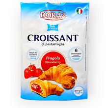 Load image into Gallery viewer, DORA3 Croissants with Strawberry 300g/8pack
