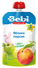 Load image into Gallery viewer, BEBI Fruit Puree Pouch, No Sugar Added 90g/10pack
