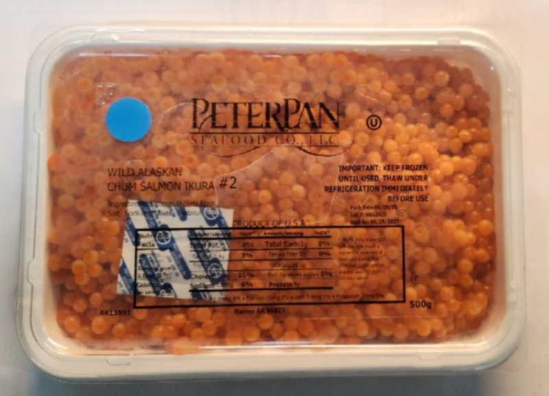PETER PAN Wild Alaskan Chum Salmon Caviar #2 Blue