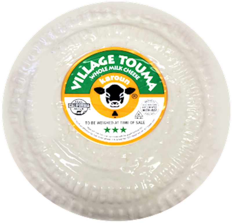 KAROUN DAIRIES Village Touma Whole Milk Cheese ~5lbs