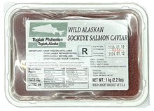 Load image into Gallery viewer, TOGIAC FISHERIES Wild Alaskan Sockeye Salmon Caviar 1000g
