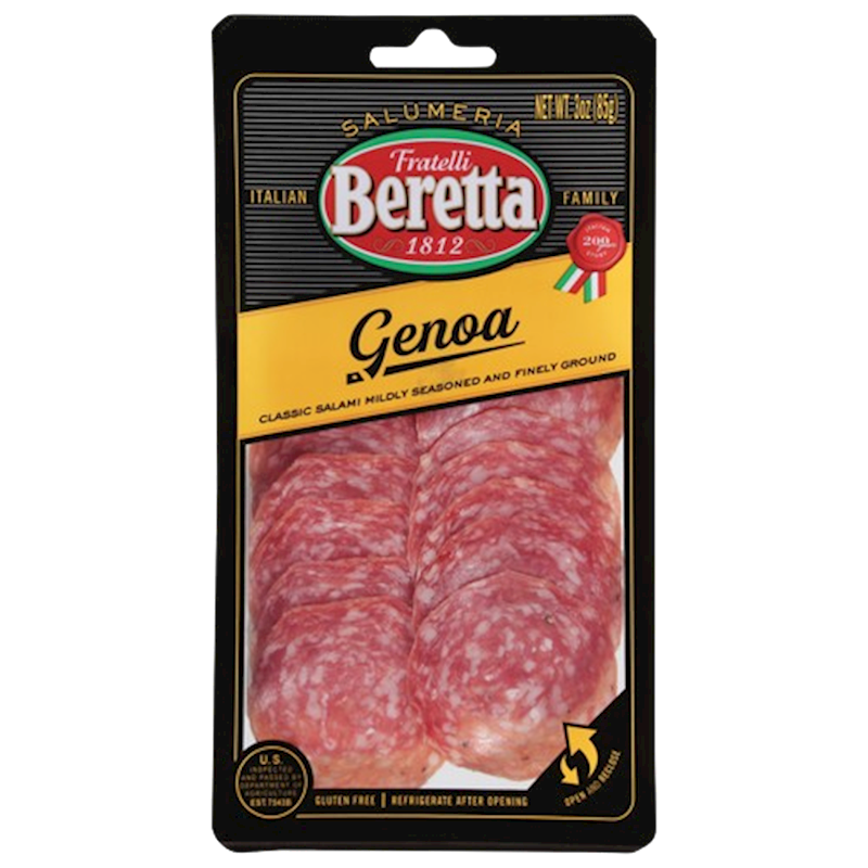 FRATELLI BERETTA Sliced Genoa Salami 85g/12pack