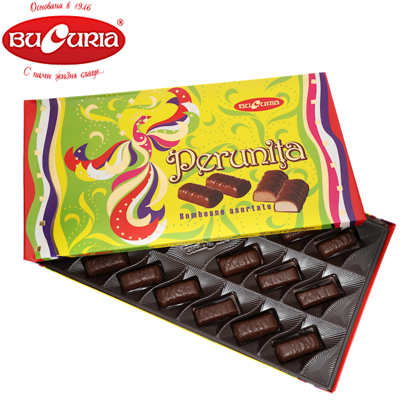 BUCURIA Perunita Assorted Chocolate Candy 300g/9pack